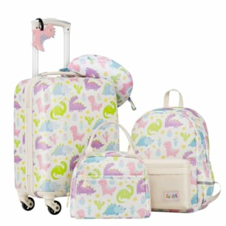 Coolife Kid's Luggage Set