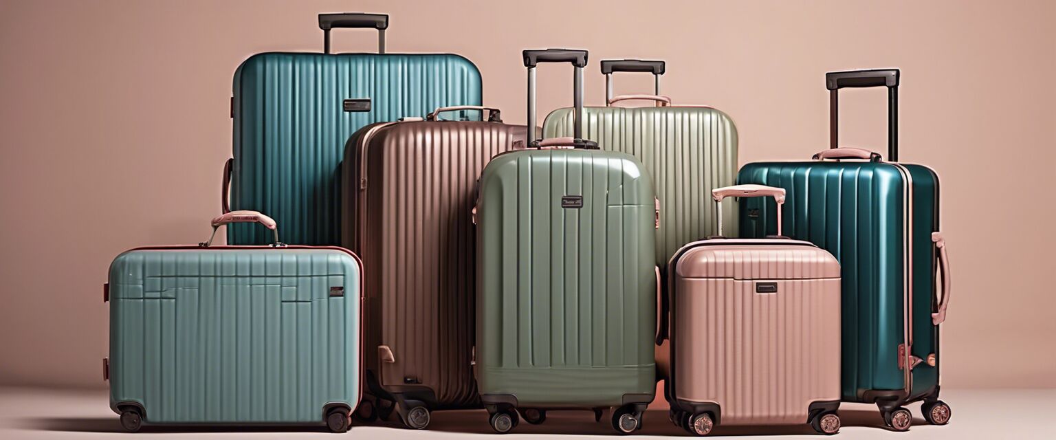 Types of luggage sets