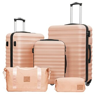 Coolife Suitcase Set