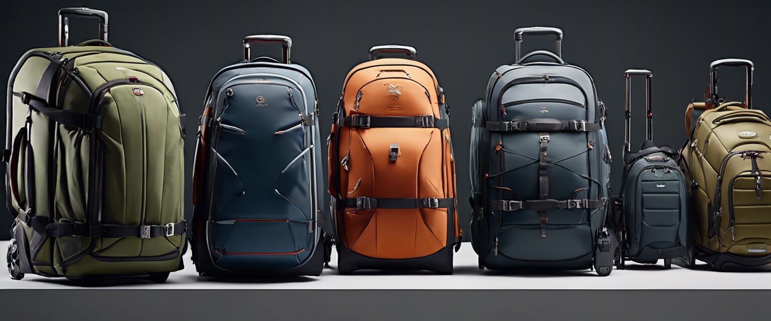 Types of specialty luggage